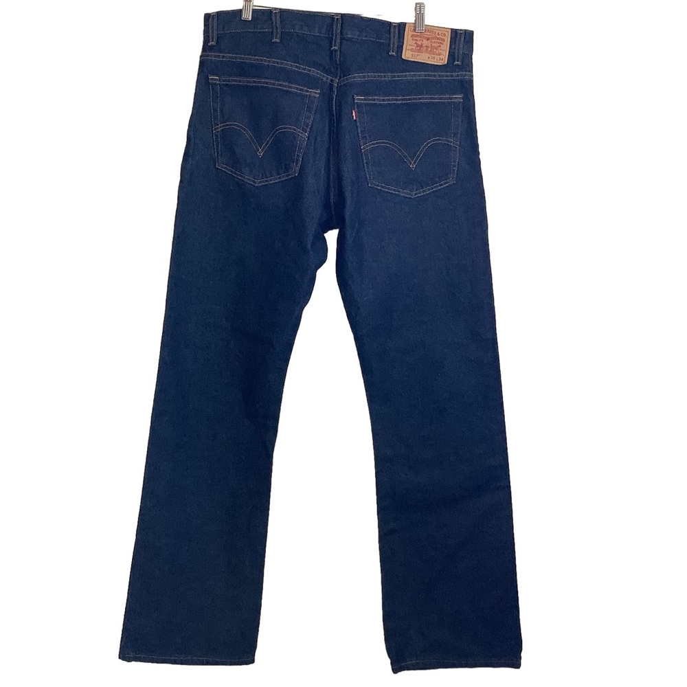Levi's‎ 517 Boot Cut Men's Sz. 34"x 32" Dark Denim Blue Jeans - Mexico #J31543